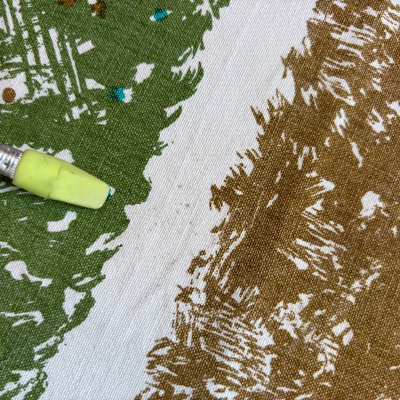 Vintage Lee Joffa hand printed fabric piece - Picture 12 of 15